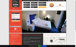 Deromehotel.it Screenshot 2024-04-17 14:06:42
