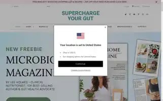 Superchargeyourgut.com Screenshot 2024-05-05 11:58:01