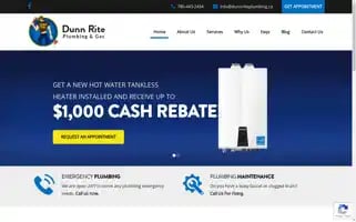 Dunnriteplumbing.ca Screenshot 2024-05-09 12:05:42