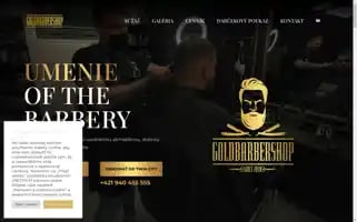 Goldbarbershop.sk Screenshot 2024-05-19 20:54:19