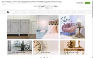 La-maison-chic.co.uk Screenshot 2024-06-12 09:49:40
