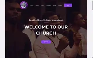 Sanctifiedonesministries.org Screenshot 2024-05-28 13:48:45