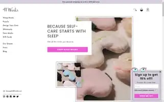 41winks.com Screenshot 2024-05-04 20:52:16