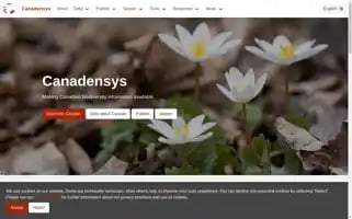 Canadensys.net Screenshot 2024-07-08 14:04:54