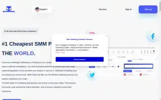 Nicesmmpanel.com Screenshot 2024-07-08 22:19:31