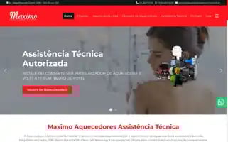 Aquecedoresmaximo.com.br Screenshot 2024-06-17 10:42:25