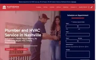 Parthenonplumbing.com Screenshot 2024-05-16 11:50:43