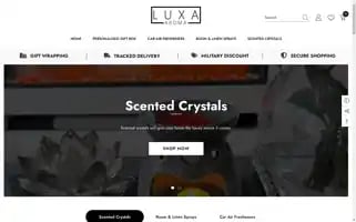 Luxaaroma.co.uk Screenshot 2024-04-23 12:48:00