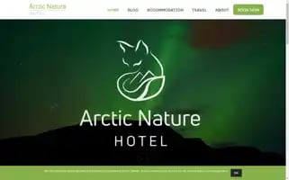 Arcticnaturehotel.com Screenshot 2024-04-16 18:07:04