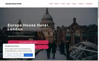 Europahousehotel.org.uk Screenshot 2024-04-15 21:09:00