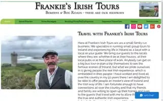 Frankiesirishtours.com Screenshot 2024-04-23 18:33:58