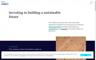 Jeremycollerfoundation.org Screenshot 2024-06-30 05:51:05