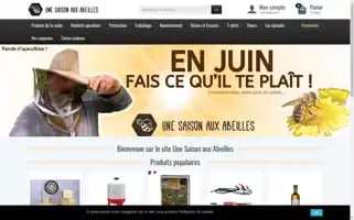 Unesaisonauxabeilles.com Screenshot 2024-06-17 10:51:37