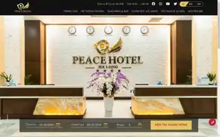 Peacehotelhalong.vn Screenshot 2024-04-25 09:13:58