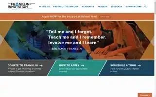 Franklinschoolofinnovation.org Screenshot 2024-06-12 19:35:28