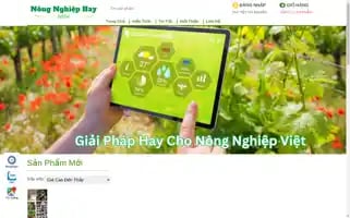Nongnghiephay.com Screenshot 2024-05-29 05:13:48