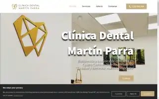 Clinicadentalmartinparra.es Screenshot 2024-05-22 09:46:34