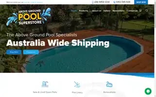 Abovegroundpoolsuperstore.com.au Screenshot 2024-05-08 09:37:06