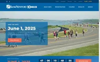 Newport10miler.com Screenshot 2024-07-06 20:41:06
