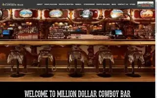 Milliondollarcowboybar.com Screenshot 2024-06-30 10:18:20