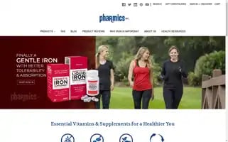Pharmicsvitamins.com Screenshot 2024-05-13 09:28:03