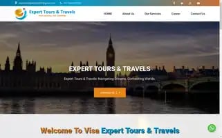 Experttourtravels.com Screenshot 2024-04-17 08:47:40