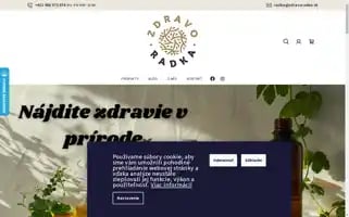 Zdravoradka.sk Screenshot 2024-07-08 18:47:14