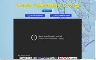 Lowerextremitygroup.com.au Screenshot 2024-06-17 11:57:01