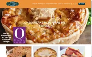 Vancleveseafood.com Screenshot 2024-05-05 02:42:12