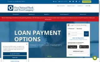 Bankatfirstnational.com Screenshot 2024-05-08 16:45:36
