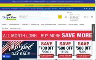 Uniquepiecefurniture.com Screenshot 2024-05-14 18:30:11
