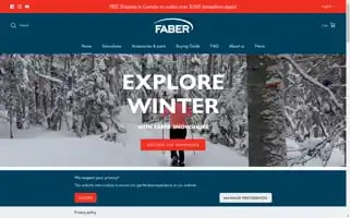 Fabersnowshoes.com Screenshot 2024-05-05 22:50:05