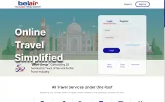 Belairtravel.co.uk Screenshot 2024-04-16 12:51:05