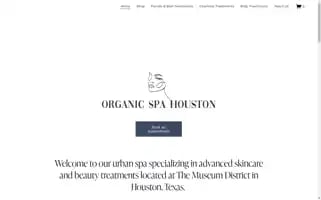Organicspahouston.com Screenshot 2024-05-16 10:59:20