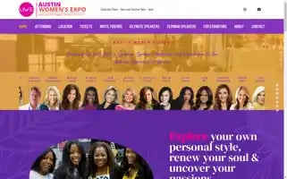 Austinwomensexpo.com Screenshot 2024-06-13 09:57:50