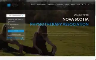 Physiotherapyns.ca Screenshot 2024-05-13 09:43:50