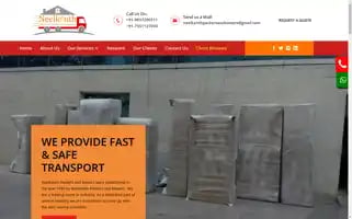 Neelkanthpackersandmovers.com Screenshot 2024-07-07 17:18:24