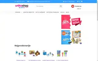 Unikashop.hr Screenshot 2024-06-27 00:02:01