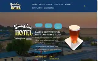 Sandycreekhotel.com.au Screenshot 2024-04-17 17:27:51
