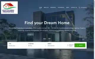 Vicoglobalproperties.com Screenshot 2024-05-25 04:25:28