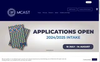 Mcast.edu.mt Screenshot 2024-06-16 10:57:14