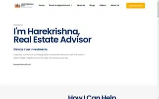 Harekrishnadixit.com Screenshot 2024-05-28 18:42:52