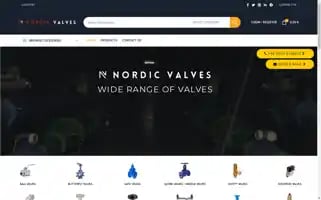 Nordicvalves.com Screenshot 2024-06-28 05:51:58