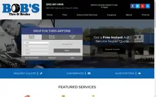 Bobstireandbrakeocala.com Screenshot 2024-05-08 20:16:27