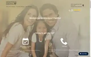 Montourdental.com Screenshot 2024-04-17 03:35:19