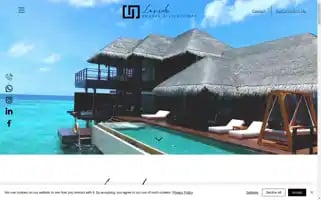 Lavishtravelandconcierge.com Screenshot 2024-04-17 09:52:50