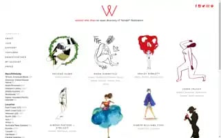 Womenwhodraw.com Screenshot 2024-07-03 17:11:55