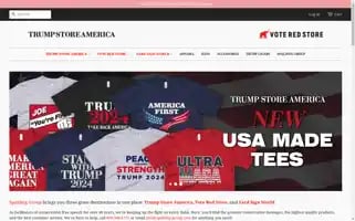 Trumpstoreamerica.com Screenshot 2024-05-04 07:39:36