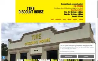 Tirediscounthouseinc.com Screenshot 2024-05-14 12:54:05