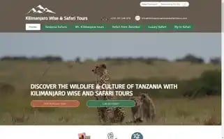 Kilimanjarowiseandsafaritours.com Screenshot 2024-04-17 03:35:26